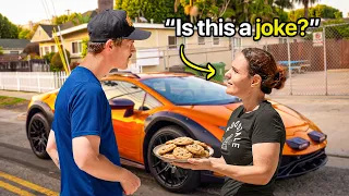 Asking For A Discount in a Lamborghini, Then Paying 100x