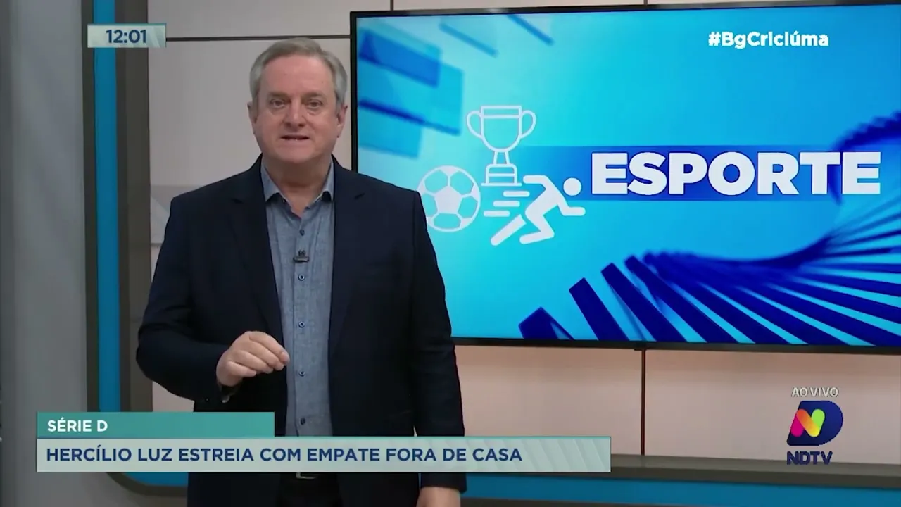 Hercílio Luz estreia com empate fora de casa na Série D