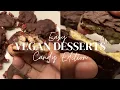 EASY VEGAN DESSERTS CANDY EDITION VEGAN TURTLES VEGAN KIT KAT BARS DAIRY-FREE