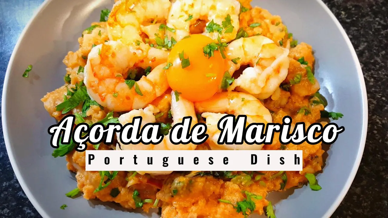 Taste like in restaurant! Açorda de Marisco | How to make Açorda de Marisco | Portuguese Cuisine