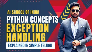 Day 11 Exception Handling concept clearly explained in simple terms