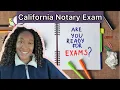 I took the California Notary Exam everything you need to know