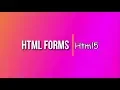 HTML5 tutorial 11 Html Forms