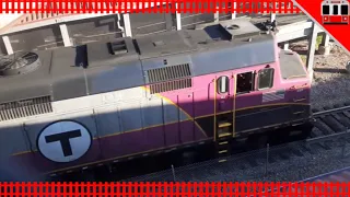 MBTA Fairmount Commuter Rail Line Rides Rail Action 2021