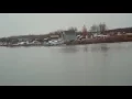 Ariel view of Anchorage Alaska near Lake Hood Inn on the bank of Spenard