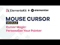 Engaging Mouse Cursor Module ElementsKit Addon for Elementor WordPress 2025