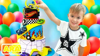 حفلة عيد ميلاد نيكي مع فلاد وديانا وروما 