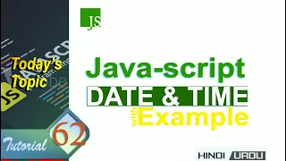 Javascript tutorial Javascript Date and time Date Java script tutorial in hindi part