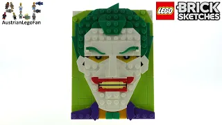 LEGO Brick Sketches 40428 The Joker - Lego Speed Build Review