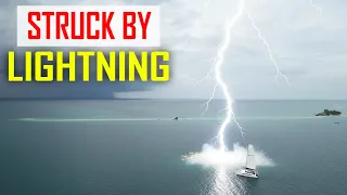E210 – Struck by Lightning in Remote Indonesia | Everything Failed