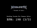 Download Lagu Megadeth - Tornado of Souls Solo Backing Track | 198 BPM (3/3)