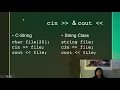 Lecture 8-3 Compare cstring and string Class
