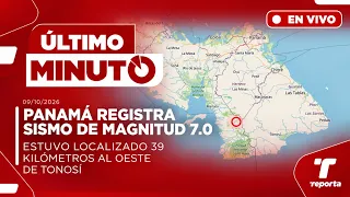 🔴 ÚLTIMA HORA |  SISMO DE MAGNITUD DE 7.2 EN PANAMÁ: todos los detalles EN VIVO