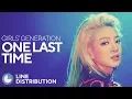 Download Lagu GIRLS' GENERATION - One Last Time (Line Distribution)