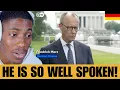 Download Lagu American Reacts to German Chancellor Speak About Donald Trump