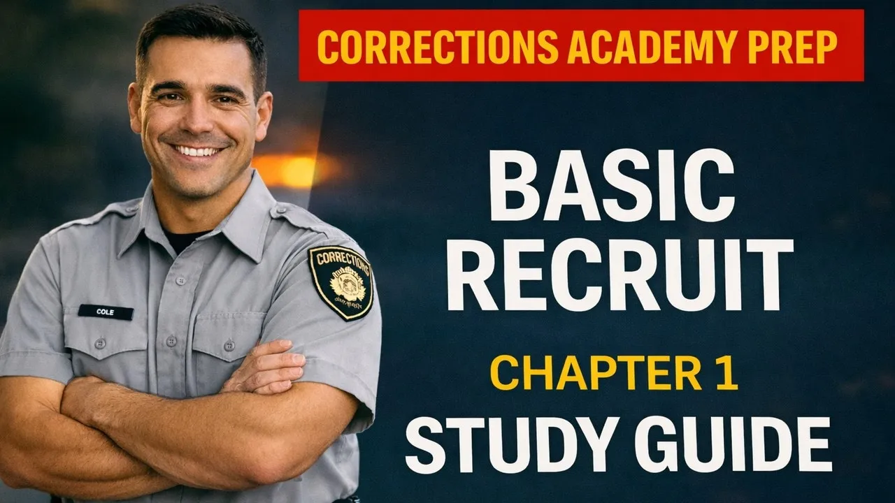 Introduction to Corrections Chapter 1 EXAM Study Guide | Basic Recruit Book | (2026 Edition)