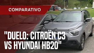 "Duelo: Entre Citroën C3 e Hyundai HB20, qual dos compactos recém-chegados leva a vitória?"