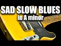 Download Lagu Deep \u0026 Sad Slow Blues Backing Track in A minor SZBT 1048