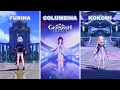 Lagu Archon and Hydro God Exploration Skill Comparison: Who is the true Hydro God? #furina #columbina