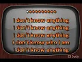 Mad Season - I Don't Know Anything (WBV Karaoke)