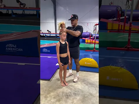 Small Details Matter: Gymnast's Hair Fix Changes Everything