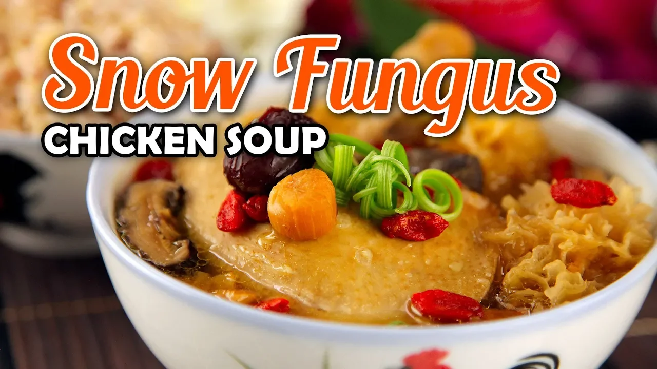 How To Make Snow Fungus Chicken Soup   Share Food Singapore