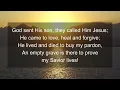 Because He Lives English Lyrics a Powerful Christian Worship Song.