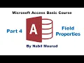 Fields Properties - Access Basic Course