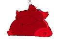 ORIGINAL Chris The Blob Dragon Tube Feeding Fat furry animation