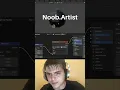 Noob vs Pro artist adding image texture