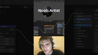 Noob vs Pro artist adding image texture