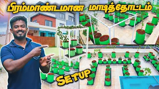 அட்டகாசமா ரெடியான SUBSCRIBER-ன் புது மாடித்தோட்டம் | NEW TERRACE GARDEN SETUP 4