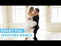 Download Lagu Marry You - Bruno Mars | First Dance Online | Wedding Dance Online Choreography |