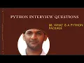 What is a Python package Python Interview Questions