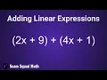 Adding Linear Expressions