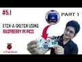 Raspberry Pi Pico using MicroPython - Tutorial 1 Making a digital Etch-a-Sketch Part-1