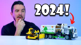 Költséghatékony! || LEGO Technic 42163, 42167 Buldózer és Mack LR Electric kukásautó