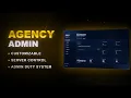 SHOWCASE Agency Admin - Professional Admin System FiveM Script
