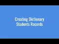 Creating Dictionary as Students Records in Python - The Smart Way to Store Data