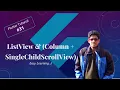ListView SingleChildScrollView Flutter Tutorials