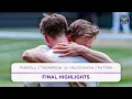 Comeback from Match Point Purcell Thompson vs Heliovaara Patten Highlights Wimbledon