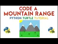Python Turtle - Code a Mountain Range Tutorial