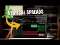 Selling Vertical Spreads on ThinkorSwim Web TOS Web Tutorial