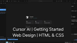 Cursor AI Getting Started Web Design HTML CSS JavaScript