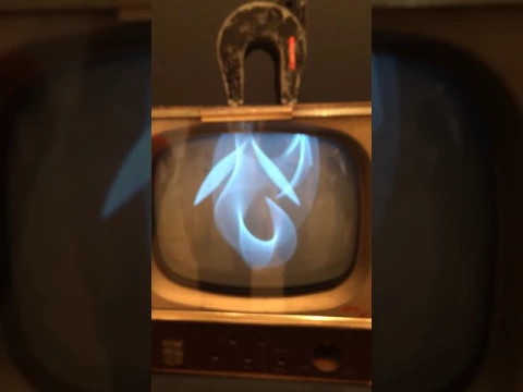 Magnet TV (1965) by Nam June Paik