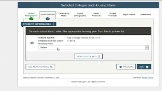 CCSF FAFSA Walkthrough