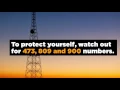 Avoid Theses Area Codes Linked to Scammers