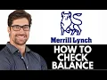 How To Check Merrill Lynch 401k Balance 2025