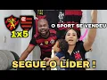 Sport x Flamengo, react; Mengão vira goleia e segue na briga pelo Brasileirão!