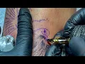 How to Make Realistic DOVE Tattoo Time Lapse
